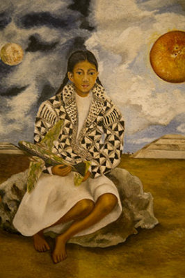 Portrait of Lucha Maria a girl from Tehuacan - 1942