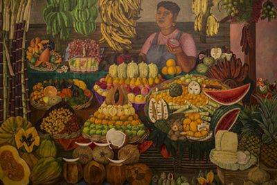 The Fruit Seller by Olga Costa - 1951