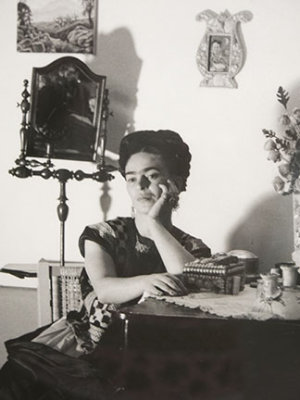 Frida in Bedroom - 1945 - Lola Alvarez Bravo