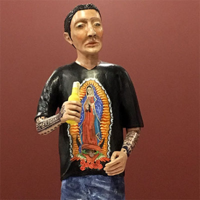 Detail of Juan Diego - 2015