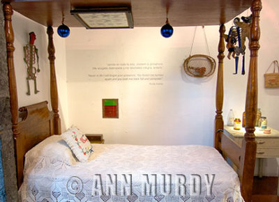 Bedroom in the Casa Azul