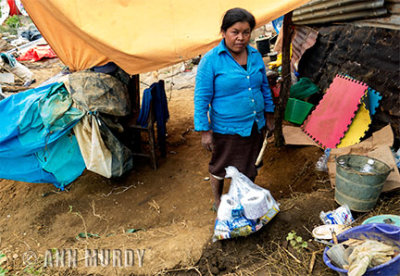 Lady in San Francisco Xochitopan