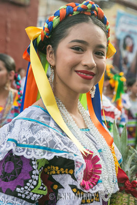 Flor de Pia dancer from Tuxtepec