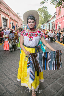 Masked dancer Santiago Juxtlahuaca