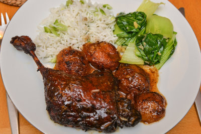 Duck with Plums and Star Anise