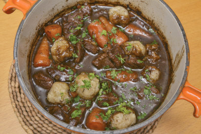 Beef Stew with Dumplings