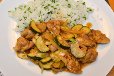 Chilli Chicken & Courgette Stir-Fry