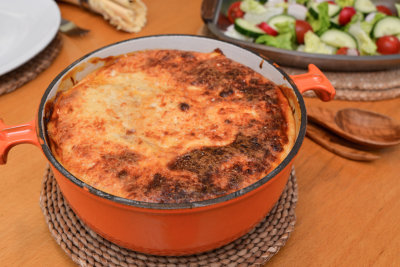 Leftover Lamb Moussaka