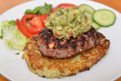 Pancetta-Feta Burgers