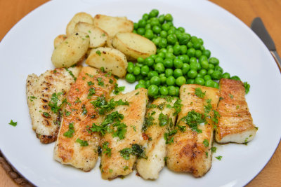 Goujons of Plaice