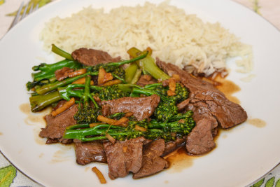 Stir-fried Beef with Broccoli