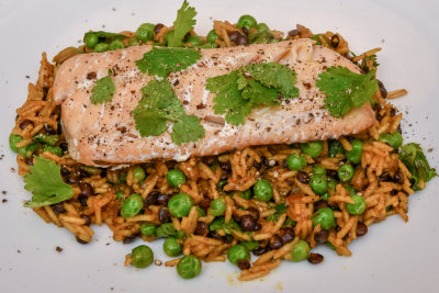 Smoked Cod with Kedgeree