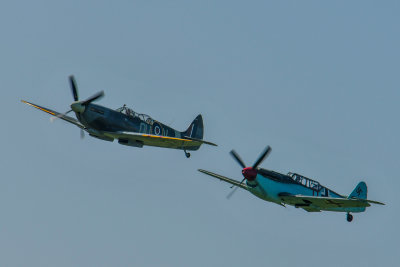 Spitfire and Messerschmitt
