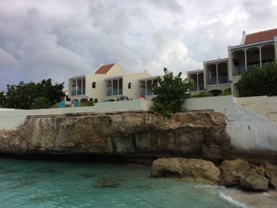 Lodgings are close to the water; not much of a beach. / 2017_01_28_Bonaire_iPhone _095.jpg