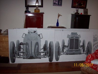 Riley Brooklands Big Print