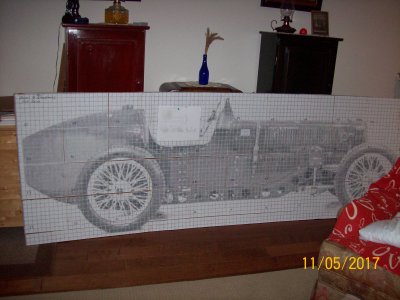 Riley Brooklands Big Print