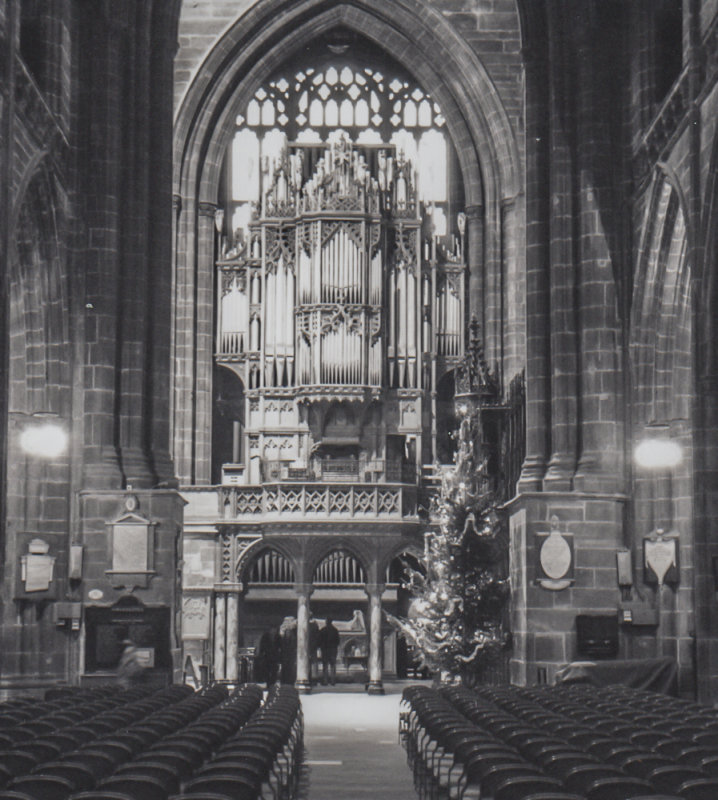 The Organ at the Chester Cathedral 