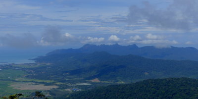 View from Gunung Raya, highest peak in Langkawi