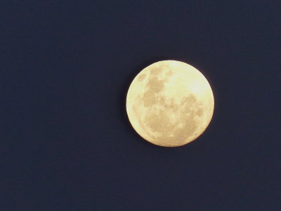 Moon at Hokitika