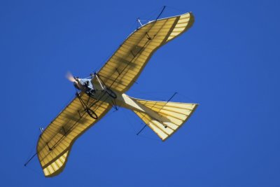 Barrie Russell flying the Ray McPeake built Etrich Taube, 0T8A7313.jpg