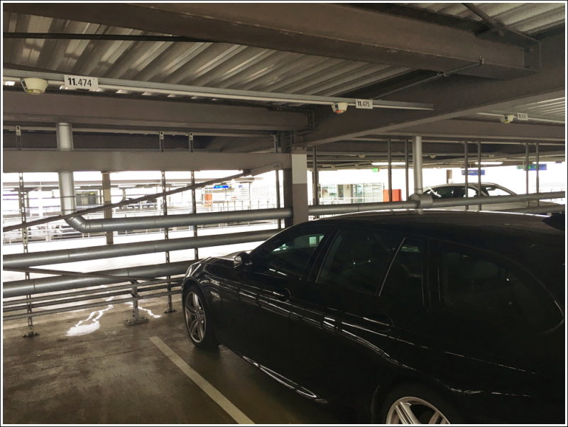 In Munich - Parking Garage!