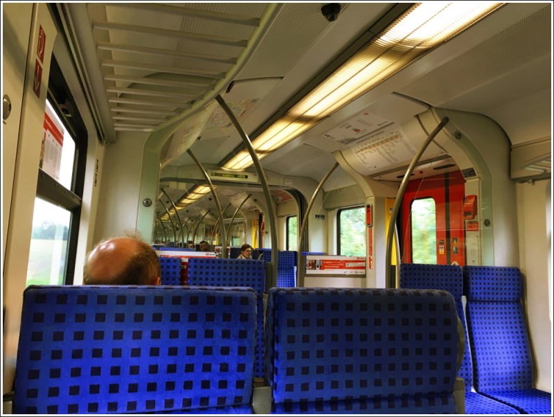 On the S1 S-Bahn