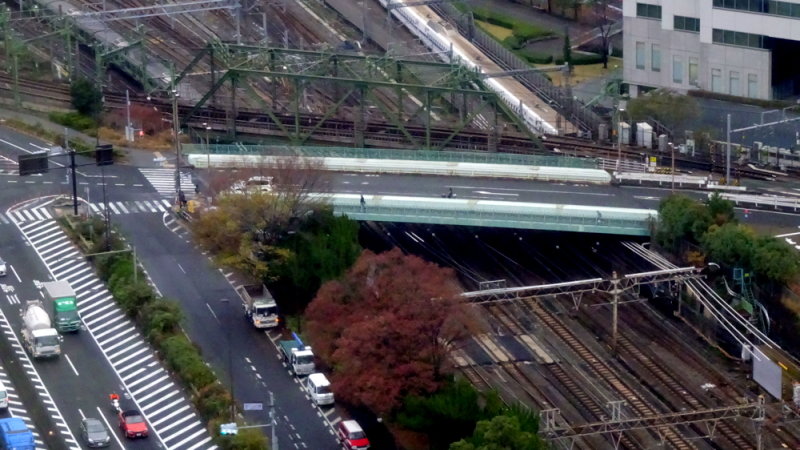 Godzilla's bridge from the office