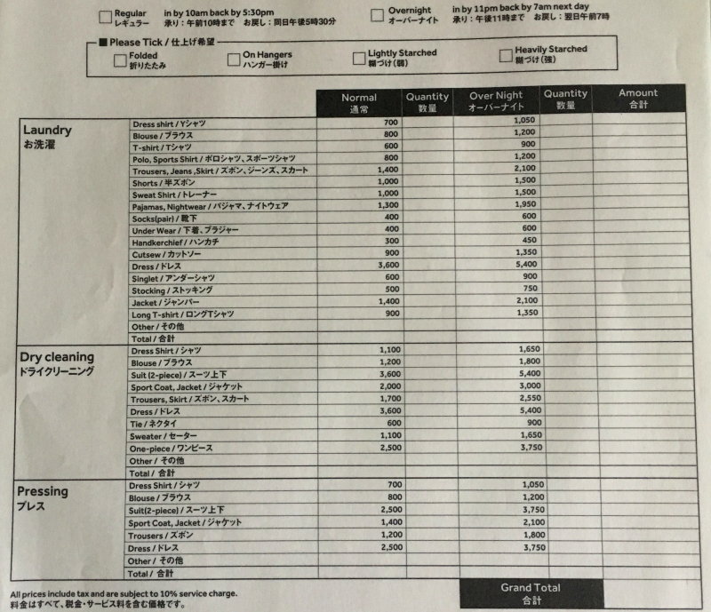 Hotel prices