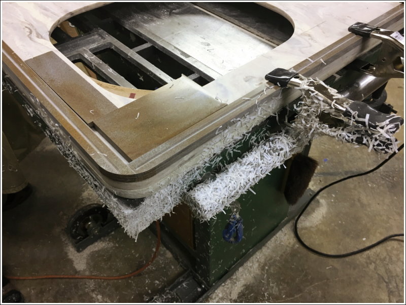 Build-up edge detail