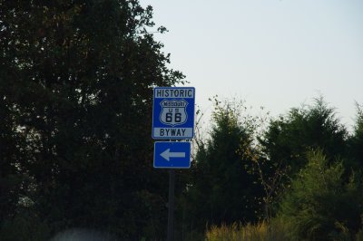 Route 66 through Missouri and Kansas