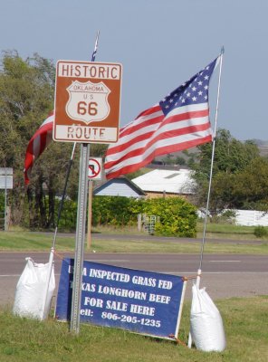 Route 66 Through Oklahoma, Texas and New Mexico