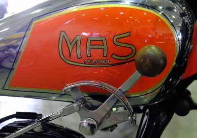 Detail of MAS Lusso 127 (350 cc) year 1934