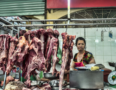 Market in Ho Chi Minh City