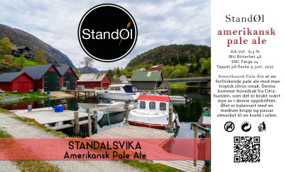 Standalsvika - Amerikansk Pale Ale