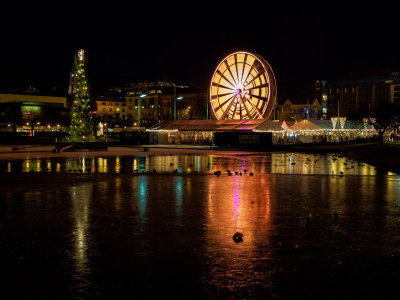 Bergen by night