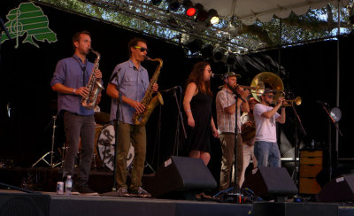 Brass Magic takes main stage Saturday evening