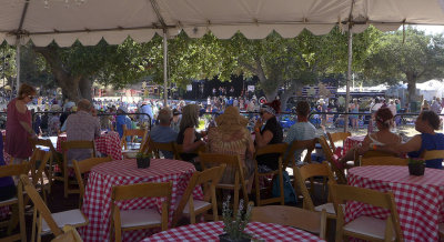 Brews and music in the shade