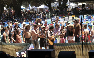 Langhorne Slim heads right for the audience