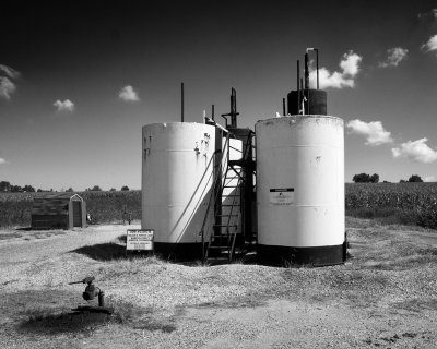 Tank Battery and Drain 