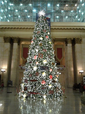 Christmas Tree in the Great Hall