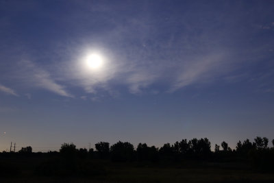 Moon Between the Planets