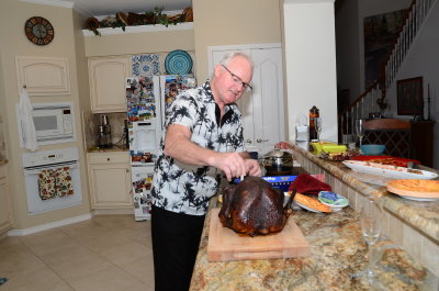 The Master With His Bird.