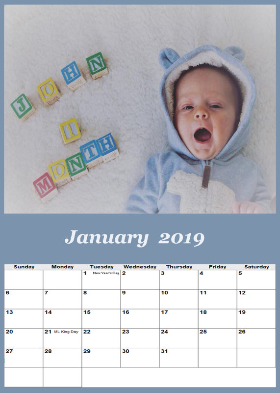 Johnny Mac 2019 Calendar