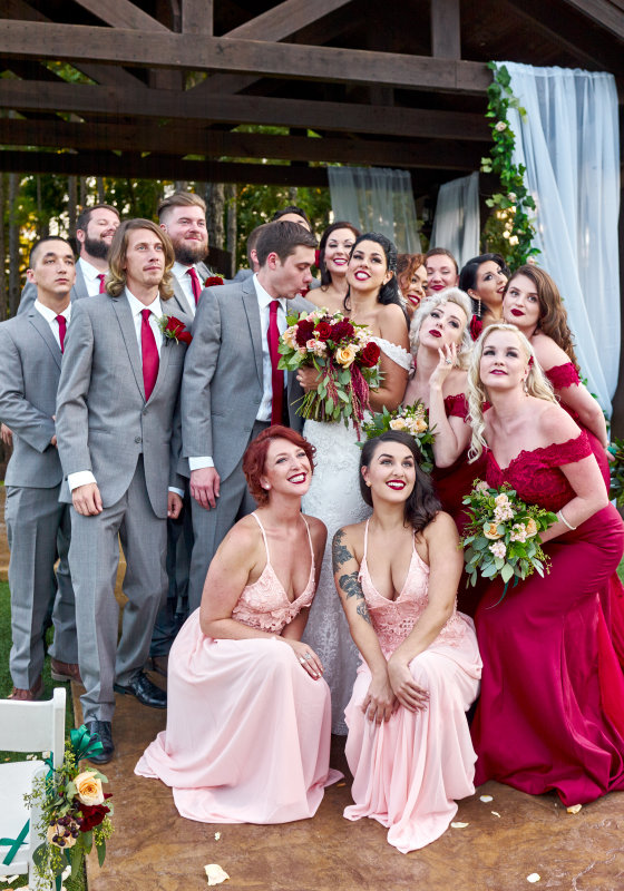 formals Kat & Carl wedding