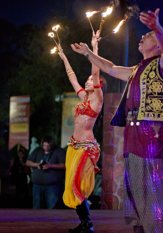 LD & KK fire show GDT Ren Fest