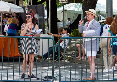 Rain & John Art Car Parade gig