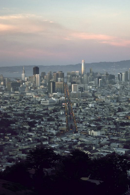 Sunset at Twin Peaks