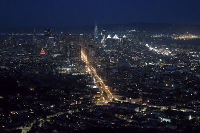 Night View from Twin Peaks