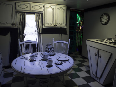 Meow Wolf Kitchen Blank Window