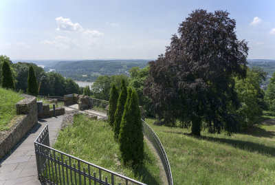 Schloss Drachenburg. Rear View